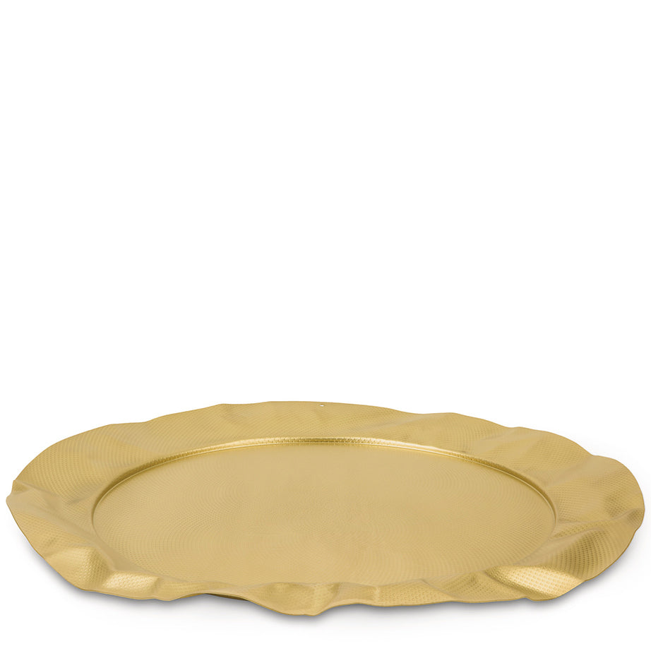 Alessi Extra Ordinary Metal Collection Foix Tray Brass 90039 BR