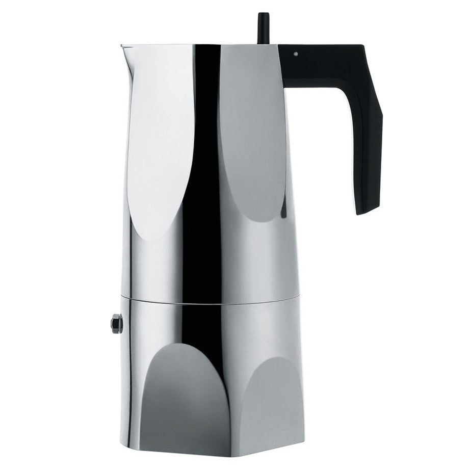 Alessi Ossidiana Espresso maker 6 cup MT18/6