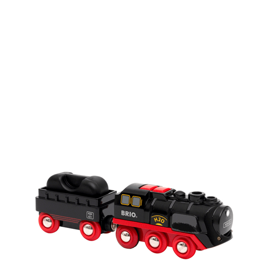 Battery-Operated Steaming Train