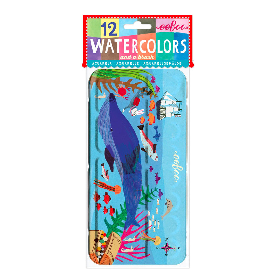eeBoo Watercolour Tins