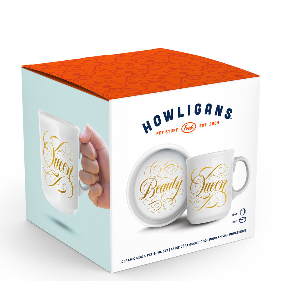 Howligans Mug & Cat Bowl
