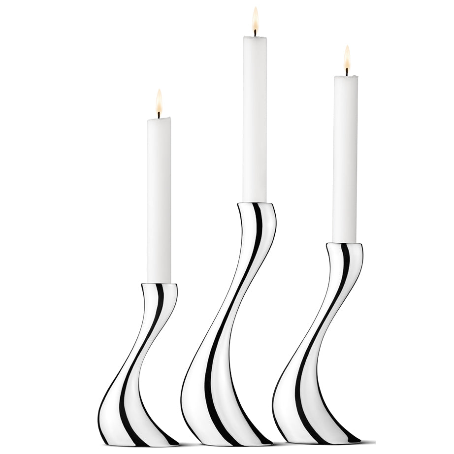 Cobra Candlesticks | Set of Three