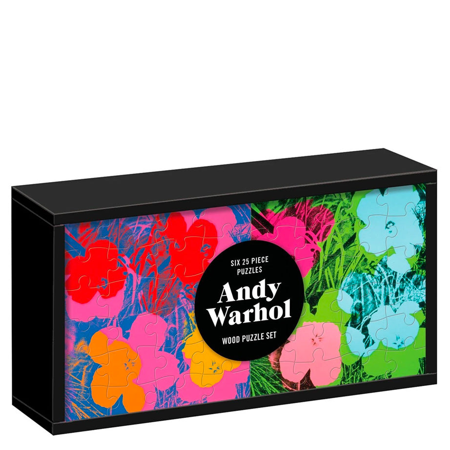 Andy Warhol Flowers Puzzles