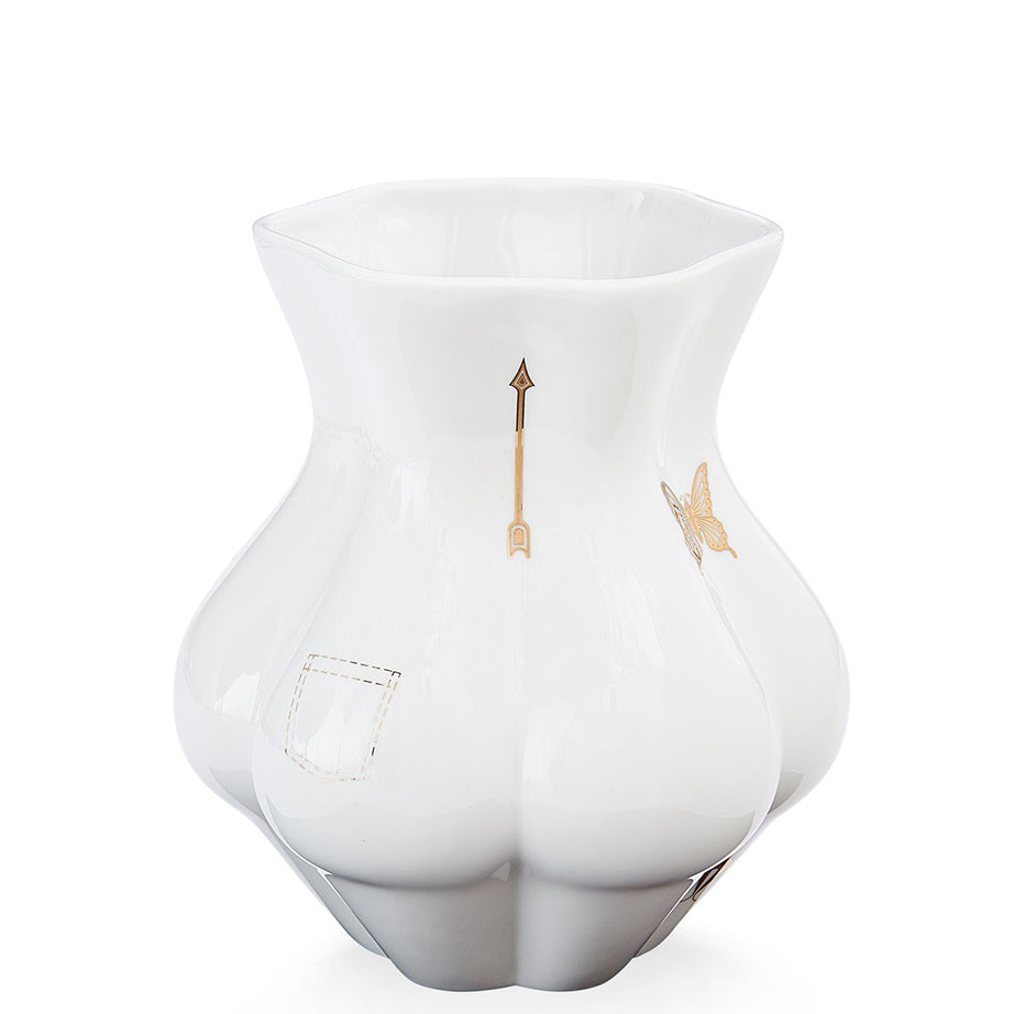 Gilded Kiki's Derriere Vase