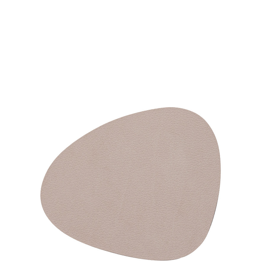 Curve Nupo Leather Table Mats | Earth Tones
