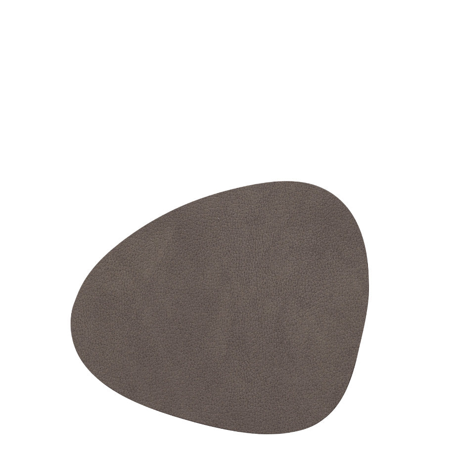 Curve Nupo Leather Table Mats | Earth Tones