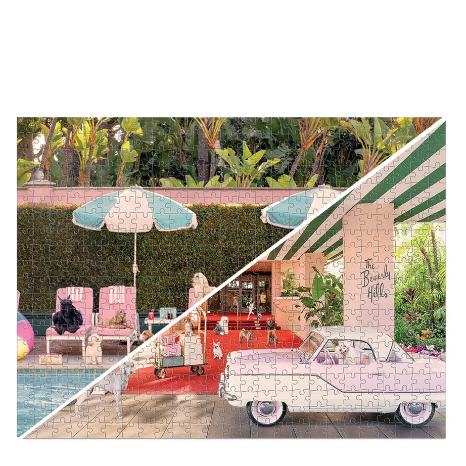 The Dogs at the Beverly Hills Hotel Puzzle