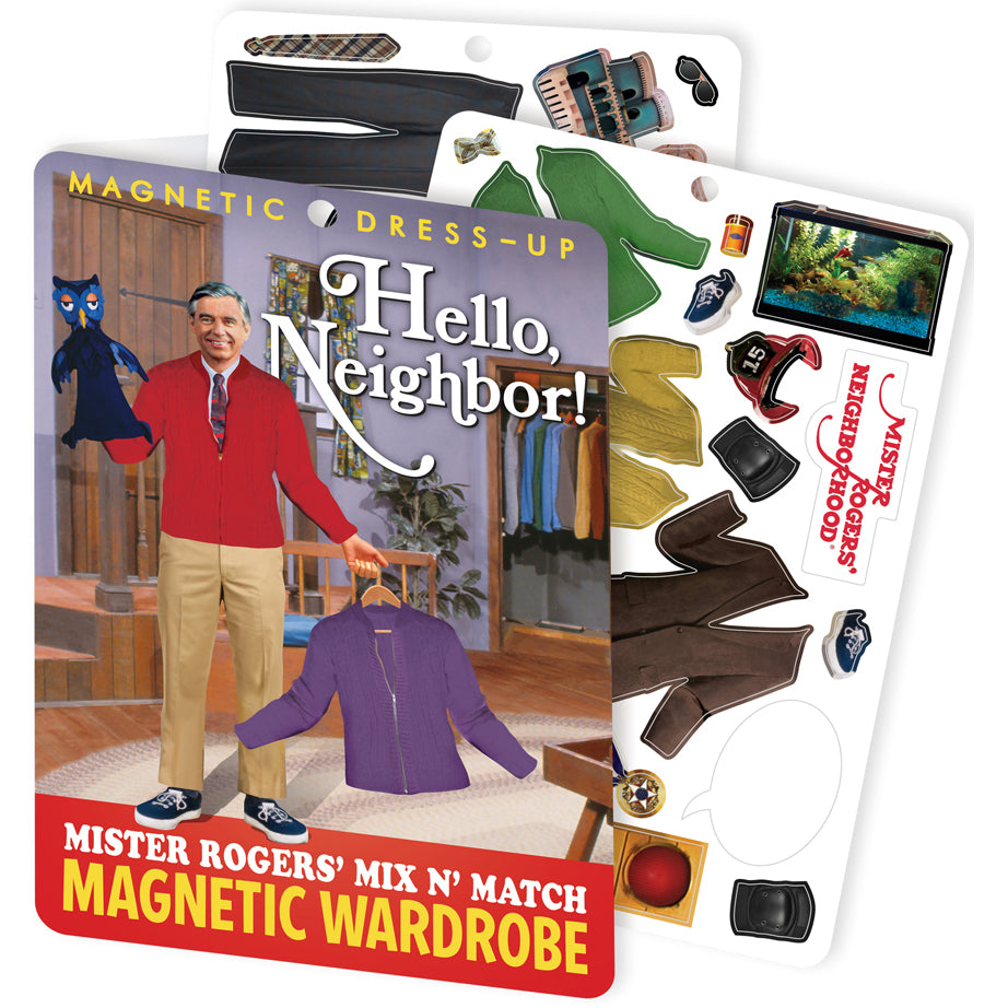 Unemployed Philosopher Guild Magnetic Play Set Mr. Rogers 3819